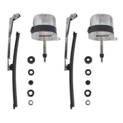 DURAFORCE Stainless Windshield Wiper Motor Kit Street Hot Rod Universal Boat For Chevy 12V