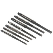 DURAFORCE 7Pcs/Set Adjustable Hand Reamers, HV to H3,1/4" to 15/32" High Speed Steel
