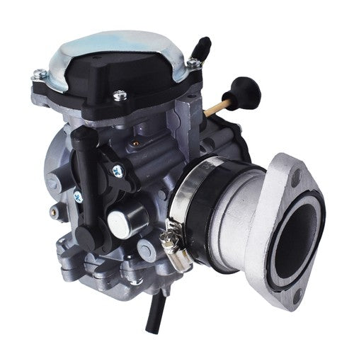 DURAFORCE Carburetor W/ Intake Manifold Boot Fit For Yamaha Big Bear Wolverine 350 YFM350