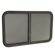 DURAFORCE Horizontal Slider 35"W x 22"H RV Window W/ Screen Trim Ring For RV CargoTrailer
