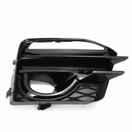 DURAFORCE Fit 2014-2017 Infiniti Q50 Sport Front Bumper Black Grille & Fog Light Cover