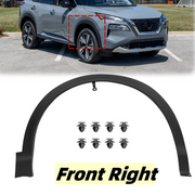 DURAFORCE Front Fender Flare Right RH Molding Trim Fit 2017-2022 2021 Nissan Rogue SPORT