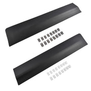 DURAFORCE Pair Rear Lower Door Trim Molding Black for Cadillac XT5 2017-2025 Left & Right