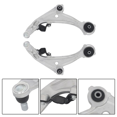 DURAFORCE Suspension Control Arms Tie Rod Ends Sway Bar Kit For Nissan Altima 2007-2012