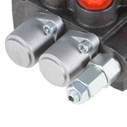 DURAFORCE Hydraulic Monoblock Double Acting Control Valve 2 Spool 11 GPM SAE Ports New