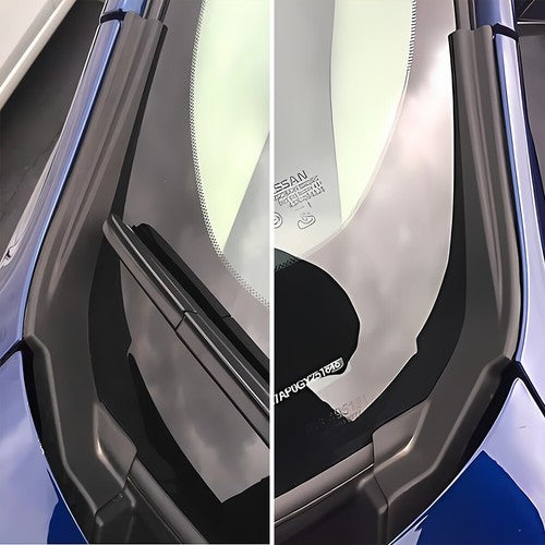 DURAFORCE For 2013-2019 Nissan Sentra Front Windshield Wiper Side Cowl Extension Cover 2PC