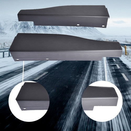 DURAFORCE RH+LH Side Black Flex Step Tailgate Molding Trim 2PCS Cap For Ford F250 F350