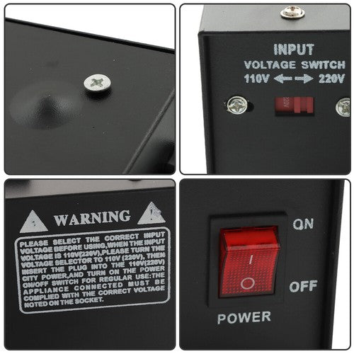 DURAFORCE 1000W Voltage Converter Transformer Step Up/Down 110v to 220v/220v to 110v New