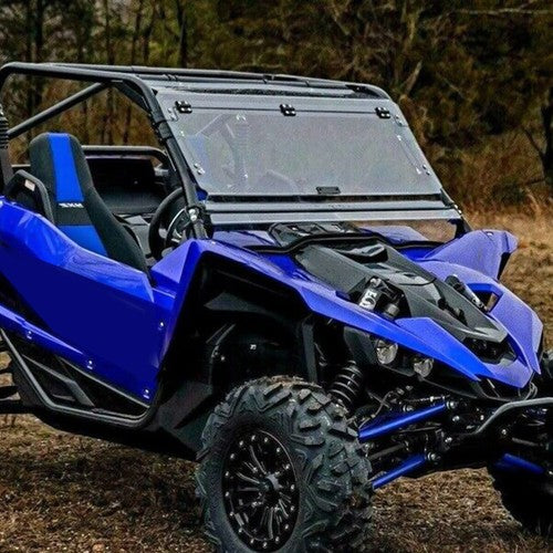 DURAFORCE Heavy Duty Scratch Resistant Flip Windshield for Yamaha YXZ (2019+)