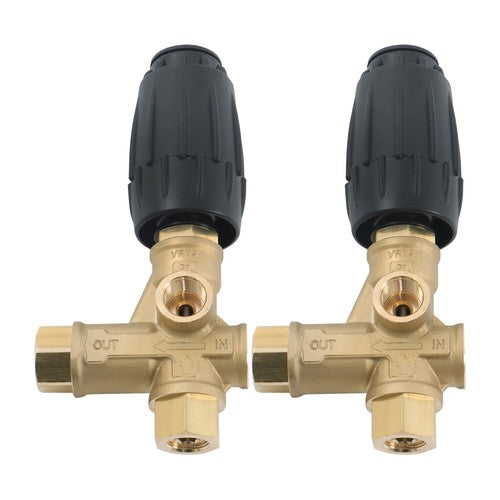 DURAFORCE 2PCS Unloader Valve VRT3-310-BPKG Annovi Reverberi 4500 PSI Pressure Washer Pump