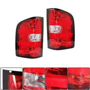 DURAFORCE Tail Light For 2007-13 Chevy Silverado Pickup Brake Lamp Rear Left & Right Side