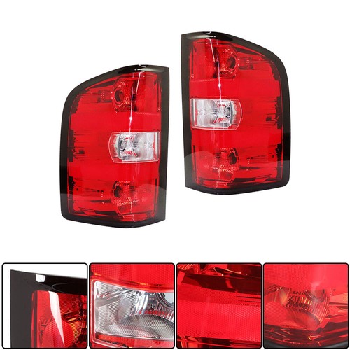 DURAFORCE Tail Light For 2007-13 Chevy Silverado Pickup Brake Lamp Rear Left & Right Side