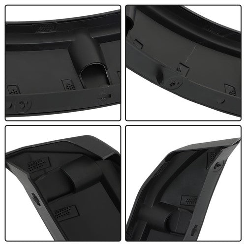 DURAFORCE New Plastic Black Wide Wheel Lip Fender Flares Fit For Ford Bronco 2021-2024