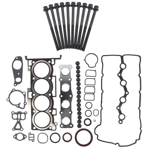 DURAFORCE Engine Overhaul Gasket Kit with Head Bolts for Hyundai Sonata Kia Optima EX SX
