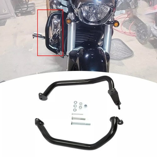 DURAFORCE Engine Case Guard Highway Crash Bar For Suzuki Boulevard M109R Boss 2006-2024
