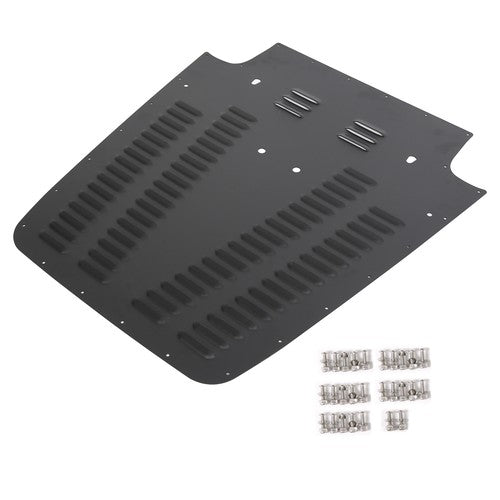 Aluminum Front Vented Louver Hood Panel for 1997-2002 Jeep Wrangler TJ
