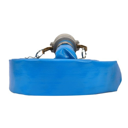 DURAFORCE for Swimming Pool 2"x 25FT Irrigation Discharge Hose Reinforced Flat Pool Hose