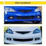 DURAFORCE Front Bumper Clear Fog Lights Lamps Pair w/wiring for 2005-2007 for Acura RSX