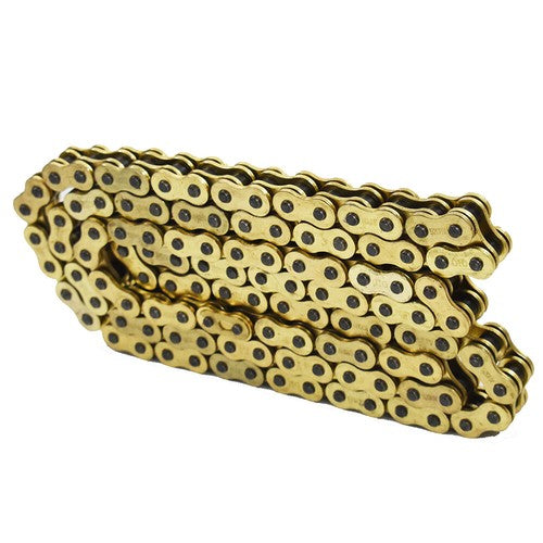 DURAFORCE With O-Ring Drive Chain Gold Color 520 x114 ATV Motorcycle 520 Pitch 114 Links