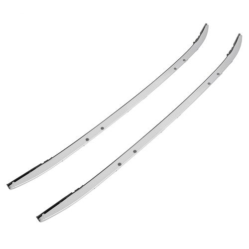 Roof Rack Side Rail Set For Mazda CX5 2017 2024 White Luggage Carrier 2 Pieces