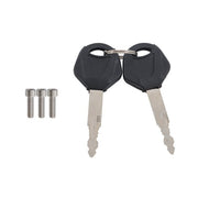 DURAFORCE Ignition Switch Fuel Gas Cap Lock Set For Kawasaki Ninja 1000 ZX10R Z1000SX ZX6R