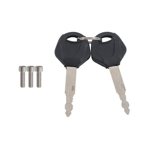 DURAFORCE Ignition Switch Fuel Gas Cap Lock Set For Kawasaki Ninja 1000 ZX10R Z1000SX ZX6R