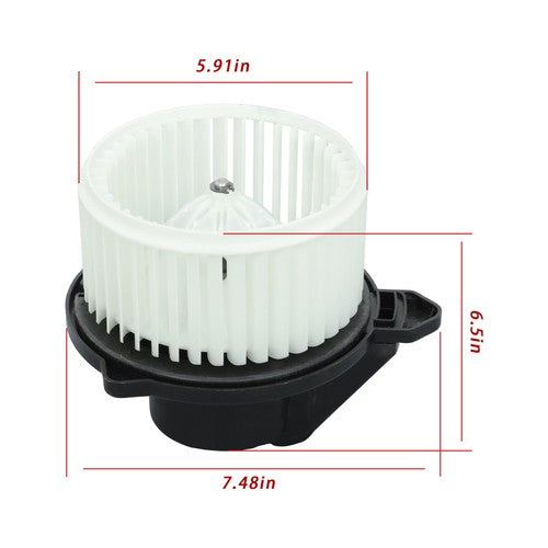 DURAFORCE A/C Heater Blower Motor Front For Dodge Ram 1500 2500 3500 Jeep Grand Cherokee