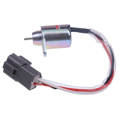 DURAFORCE Fuel Stop Solenoid Valve For John Deere 3203 4105 3032E 3036E 3038E 12V