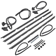 DURAFORCE 17 Pcs Door Tailgate Weatherstripping Seal Kit For any 1978-1987 Chevy El Camino