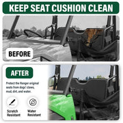 DURAFORCE For Polaris Ranger XP Crew 800 900 2009-2018 Black Seat Back Full #2684885-070
