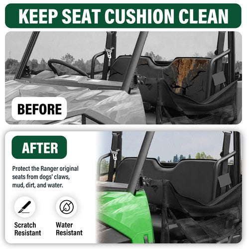 DURAFORCE For Polaris Ranger XP Crew 800 900 2009-2018 Black Seat Back Full #2684885-070