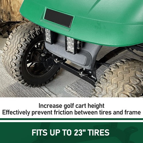 DURAFORCE 6" Drop Axle Lift Kit For EZGO Golf Cart 1994.5-2001.5 Electric TXT Medalist