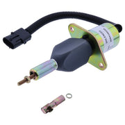 DURAFORCE 12V Fuel Shutoff Solenoid 3923680 3928160 For Cummins 6BT 5.9L & 6CT Case 7210