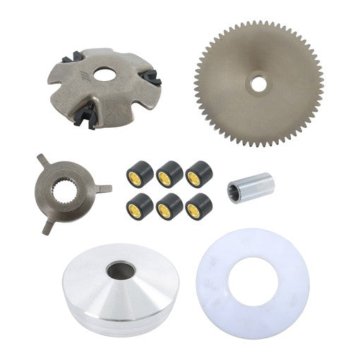 DURAFORCE Variator Assembly Front Clutch QMB139 For Gy6 50cc 49cc Scooter Moped Dirt Bike