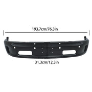 DURAFORCE W/ Fog Light Holes Front Bumper For RAM 1500 2013-18 / Ram 1500 Classic 2019-23