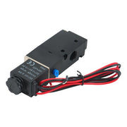 DURAFORCE 1/4" 3 Way 2 Position Directional Control Electric Solenoid Air Valve 12V DC HOT