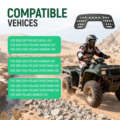 DURAFORCE Steel Rear Rack For Polaris Magnum 330 500 Sportsman 335 400 700 #2670174-070