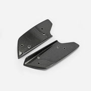 DURAFORCE Pair Rear Bumper Lip Spoiler Splitter Diffuser CF for 08-16 Nissan GTR R35
