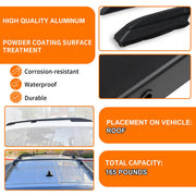 DURAFORCE Roof Rack Side Rail Luggage Cargo Carrier For For 2018-2025 Honda Odyssey