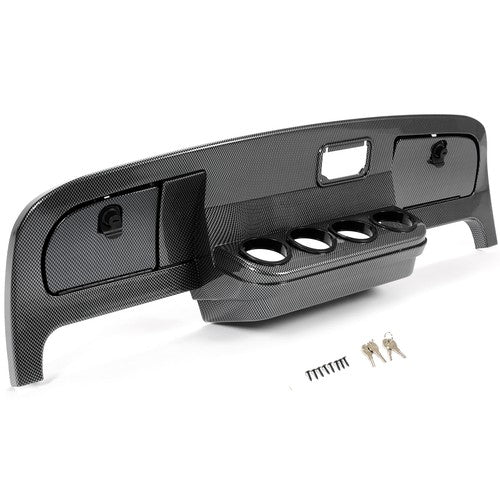 DURAFORCE For EZGO TXT Golf Cart 1994-2013 Dash Assembly Cover Kit Carbon Fiber Printing