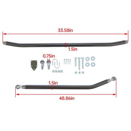 Heavy Duty Crossover Steering Kit for Jeep Cherokee XJ 1984-2001