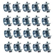 DURAFORCE 20Pieces 19/32" 13mm - 15mm Fuel Injection Hose Clamp / Fuel Clamps New