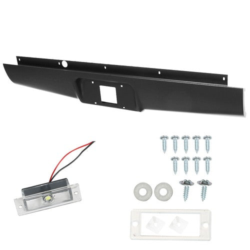 DURAFORCE Rear Bumper Ends Cover Roll Pan For Chevy Colorado Gmc Canyon 04-12 (Fleetside)
