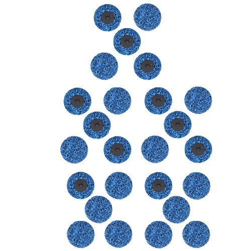 DURAFORCE 3 Inch Quick ChangeEasy Strip & Clean Discs For Paint Rust 25 Pack