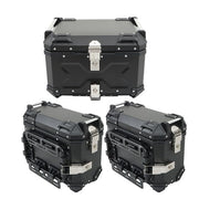 DURAFORCE Motorcycle 36L Side Case Hard Saddlebag + 55L Top Case Tail Box Luggage New