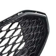 DURAFORCE Front Honeycomb Trim Black Plastic Grille Grill For Ford Fusion 2017 2018