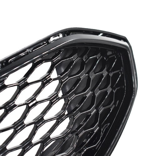 DURAFORCE Front Honeycomb Trim Black Plastic Grille Grill For Ford Fusion 2017 2018