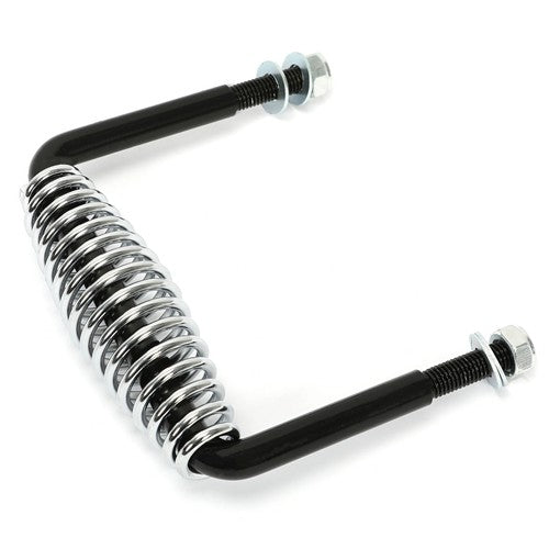 DURAFORCE 5" Spring Handle w/Mounting Bracket Tool For BBQ Grill Wood Furnace Stove Smoker