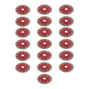 DURAFORCE 4-1/2 Inch Circular Saw Blades 20 Pack Diamond Blades for Angle Grinder