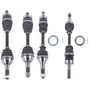 DURAFORCE Set of 4 CV Joint Axles Set Front Rear Left Right for Can-Am Outlander Renegade